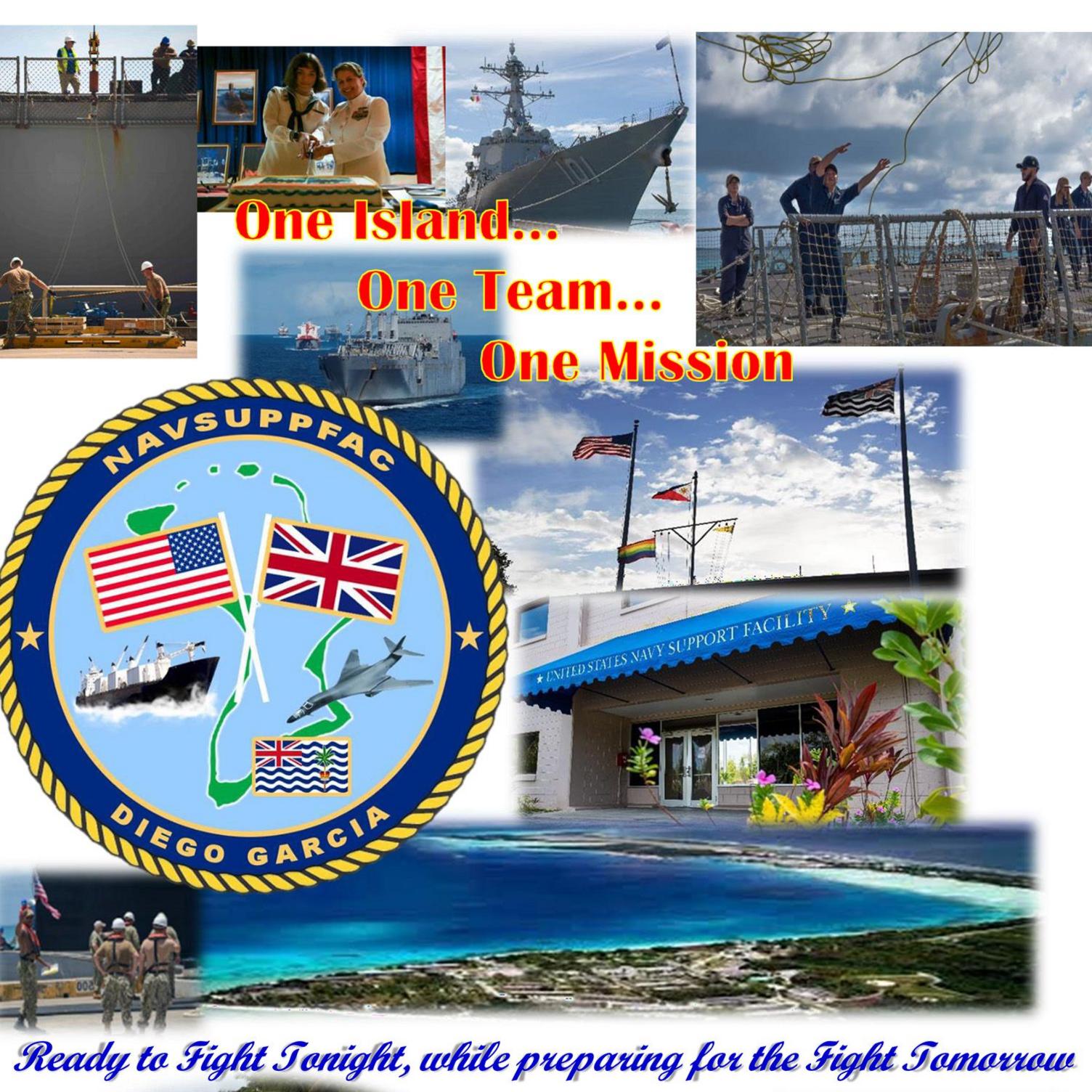 US Navy Diego Garcia welcome pack