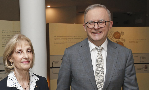 Picture of Prime Minister Albo with Jillian Segal