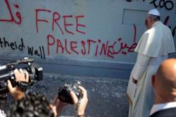 Pope Francis Apartheid Wall