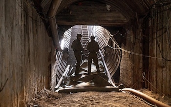 Israel says Hamas has built a labyrinth of tunnels underneath the Gaza Strip