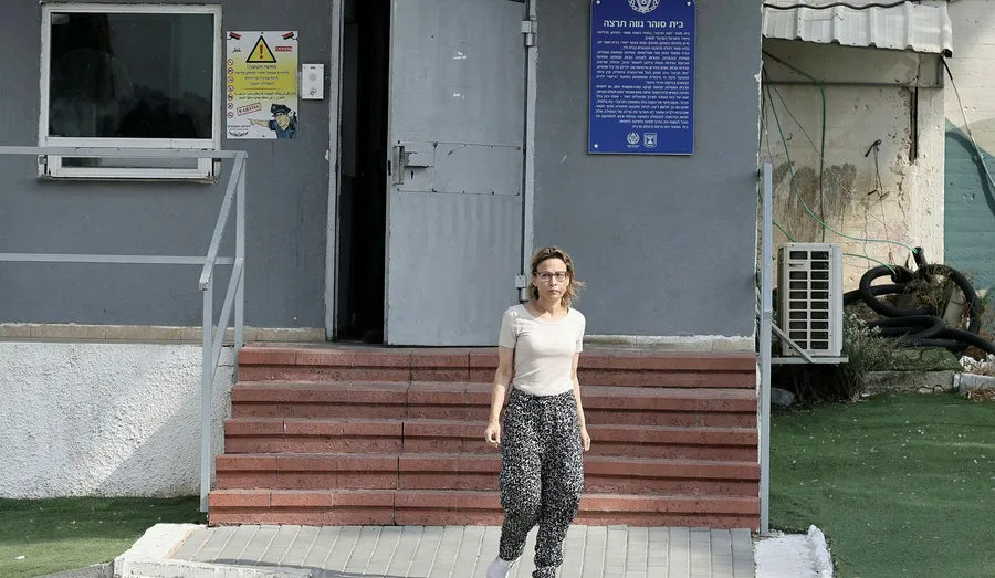 Former Military Advocate General Yifat Tomer-Yerushalmi leaving prison in November.