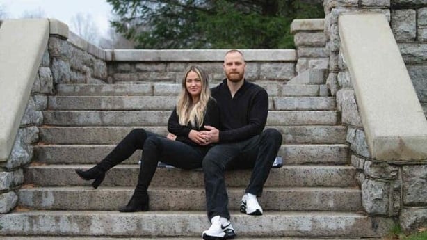 Seamus Culleton and wife