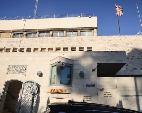 British consulate in East Jerusalem